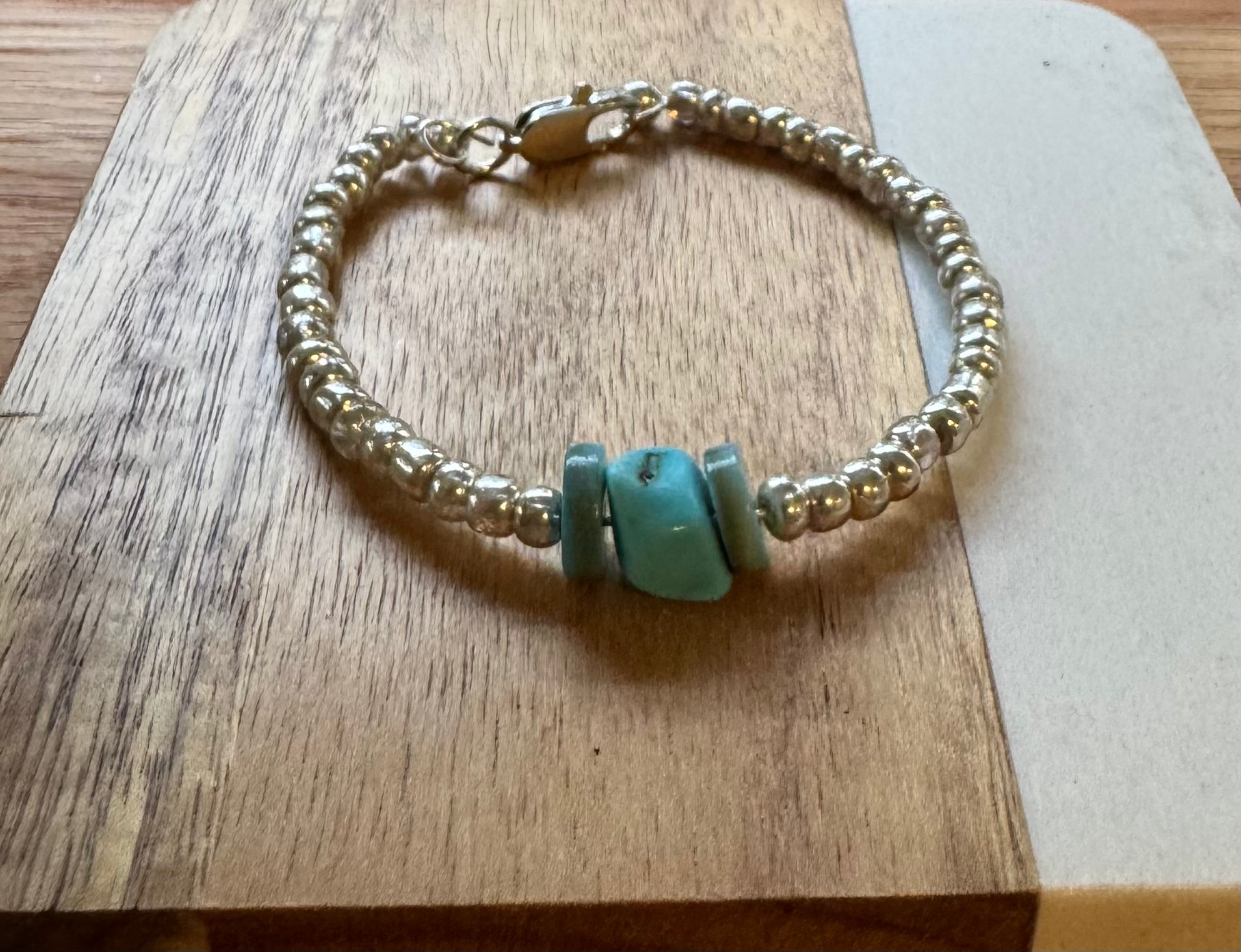 Turquoise & Silver Duo